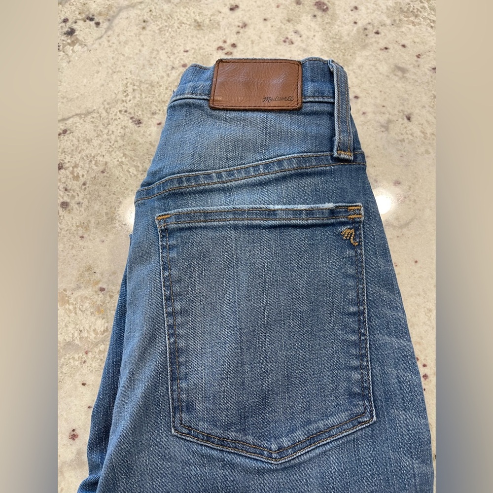 Madewell 11” high rise skinny jeans